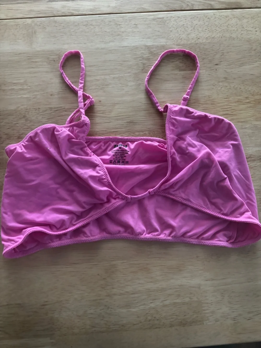 SKIMS Pink Cutout Bralette Size Medium - Picture 2 of 5